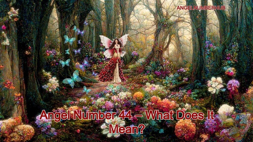 Angel Number 44 – What Does It Mean?