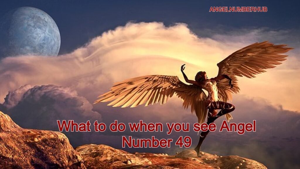 What to do when you see Angel Number 49